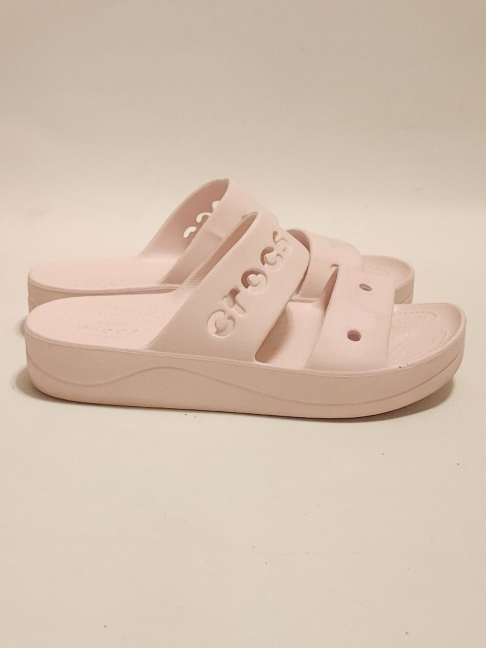 CUTE CROCS PINK Baya Platform Sandal Women's Size 8